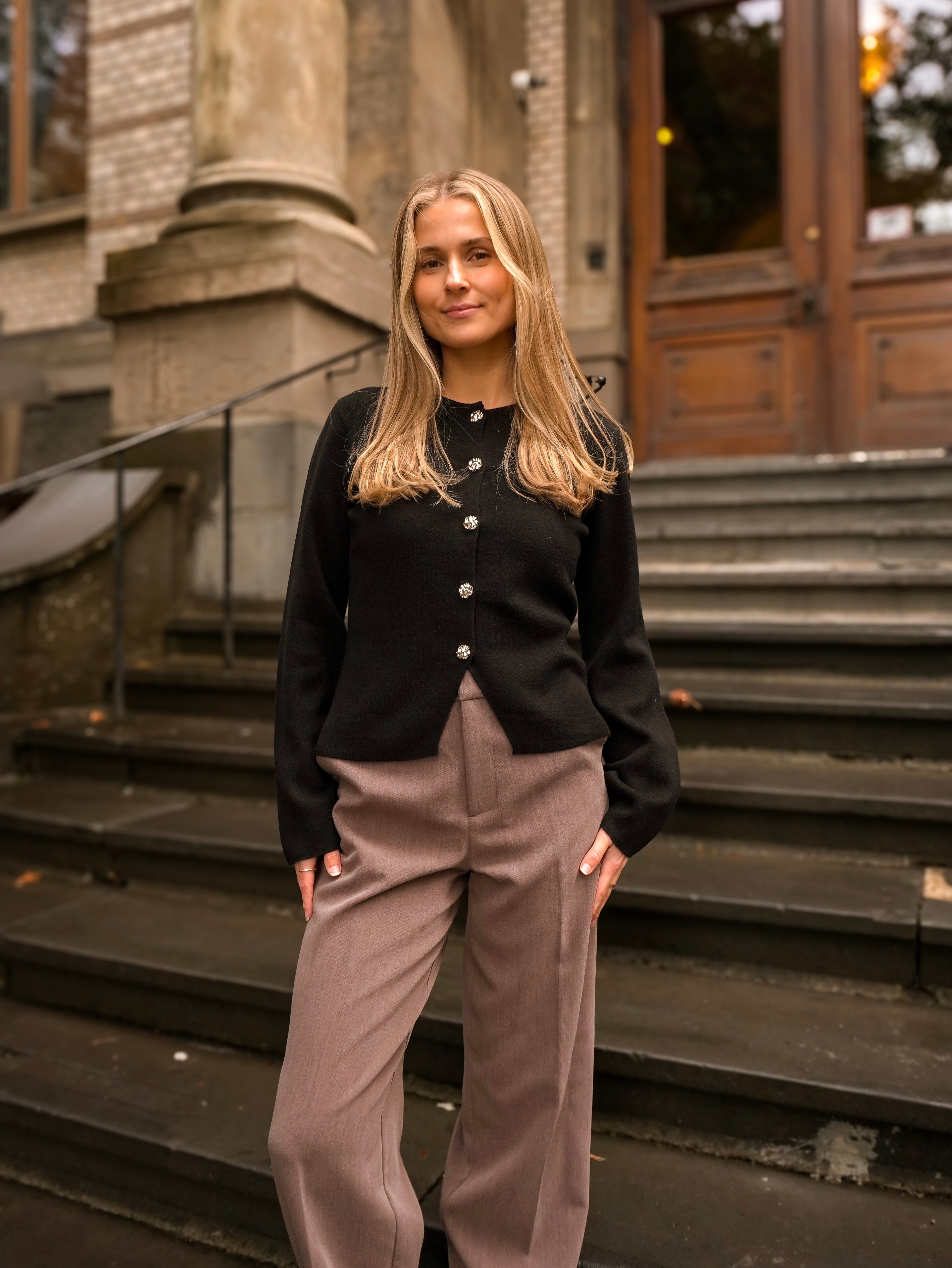 PCFARIE Knit Cardigan